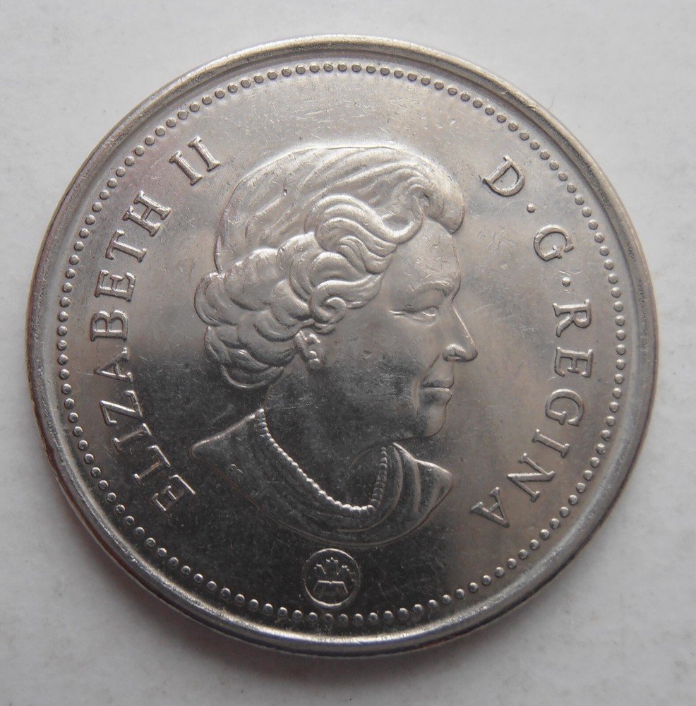 CANADA 25 CENTS 2007
