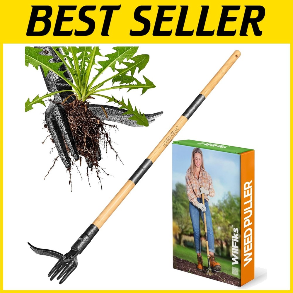 High-Strength Steel Weed Puller for Elderly Gardeners