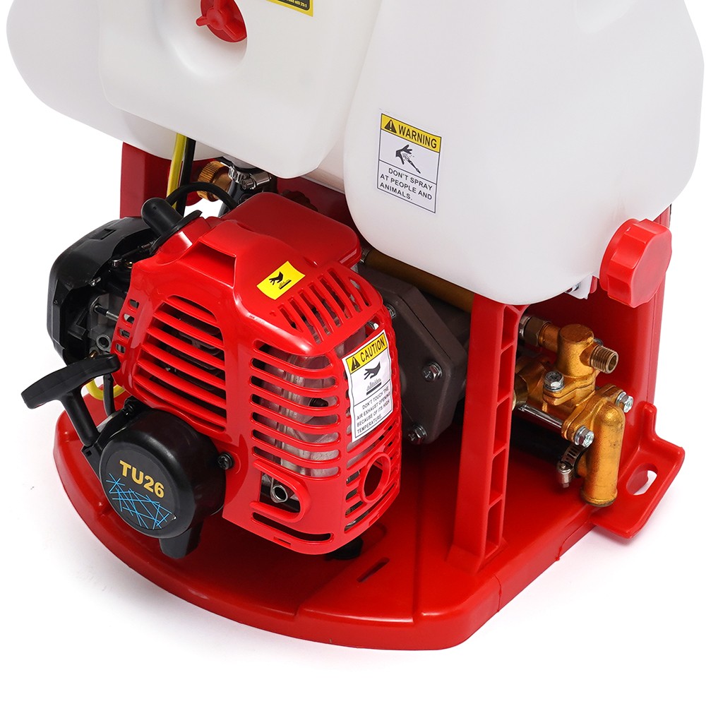 2-Stroke Backpack Weed Sprayer Mist 25.4cc Gas Powered Sprayer Tool 0.7kw