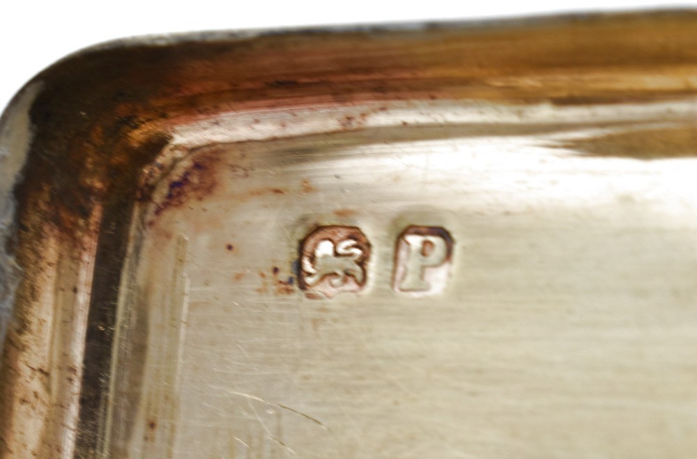 Antique Georgian Solid Silver Snuff Box1810 George III