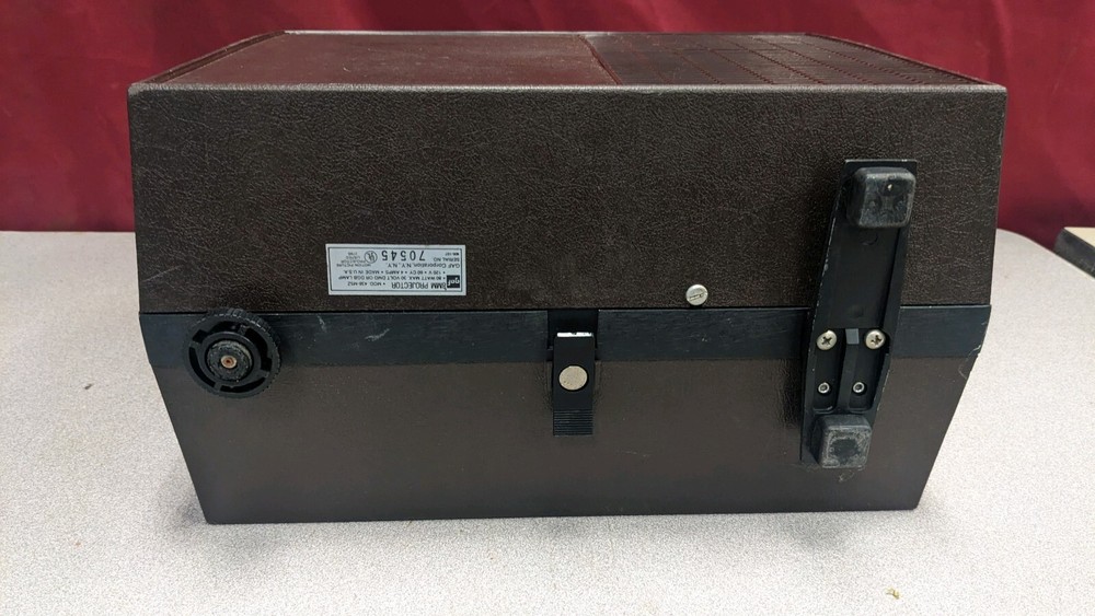 Vintage Gaf Automatic Threading Dual 8 Movie Projector