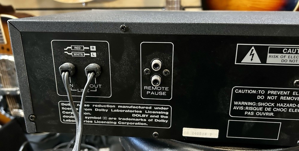 MARANTZ DUAL STEREO CASSETTE DECK MODEL SD 162 g Vtg Solid State with box