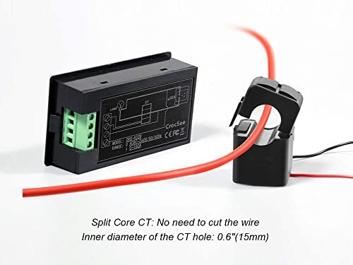 AC 80-260V 100A CRS-022B LCD Display 100A(Split Core Current Transformer)