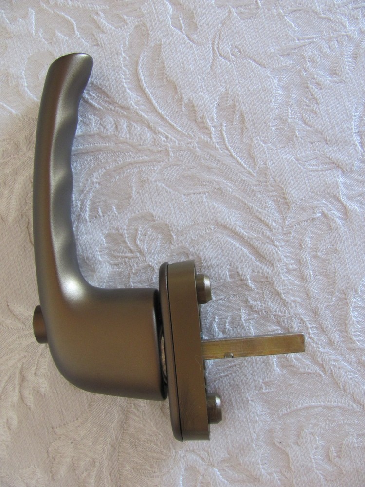 Unilux Window Handle Metal Bronze Replacement-New in Package