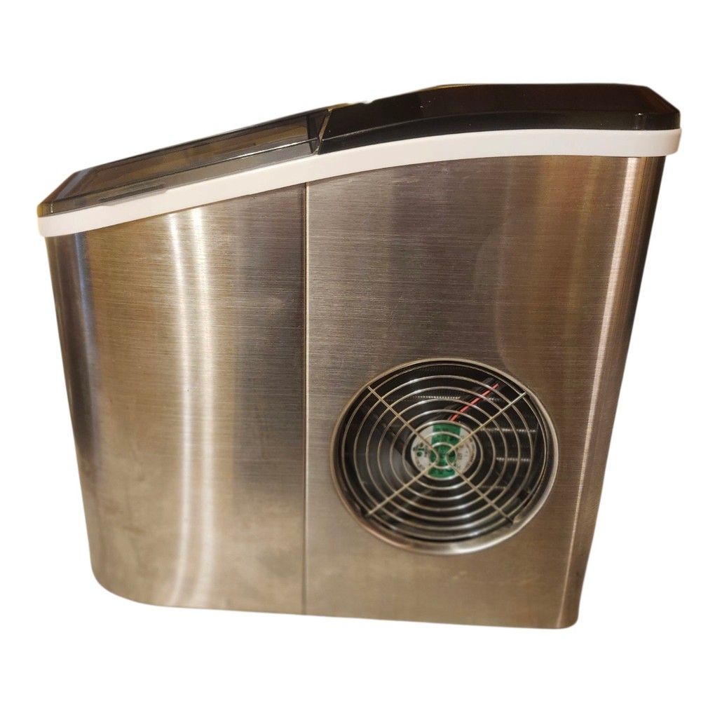 E EUHOMY IM-01 26lbs Countertop Ice Maker - Silver