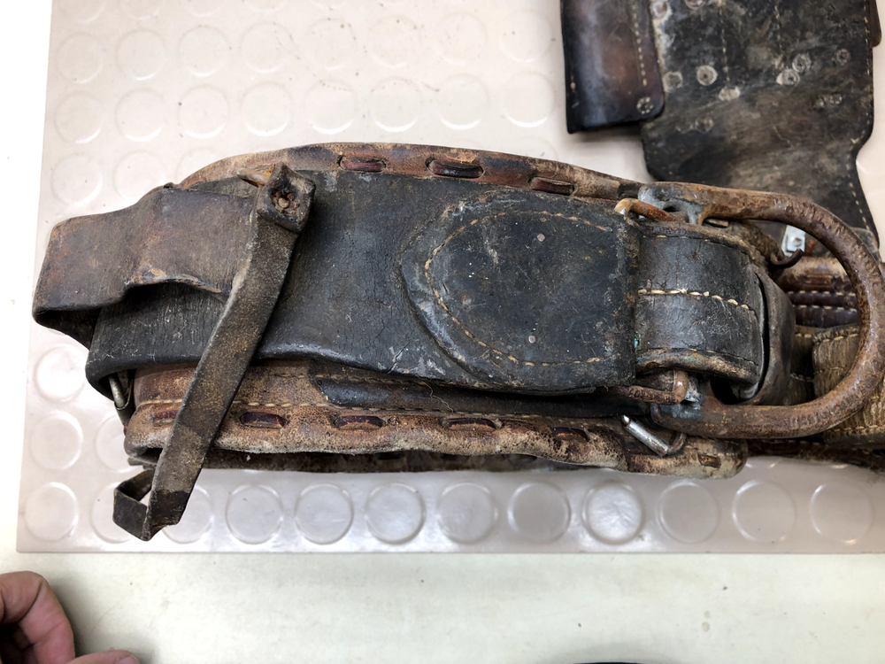 Vintage Lineman Belt Harness