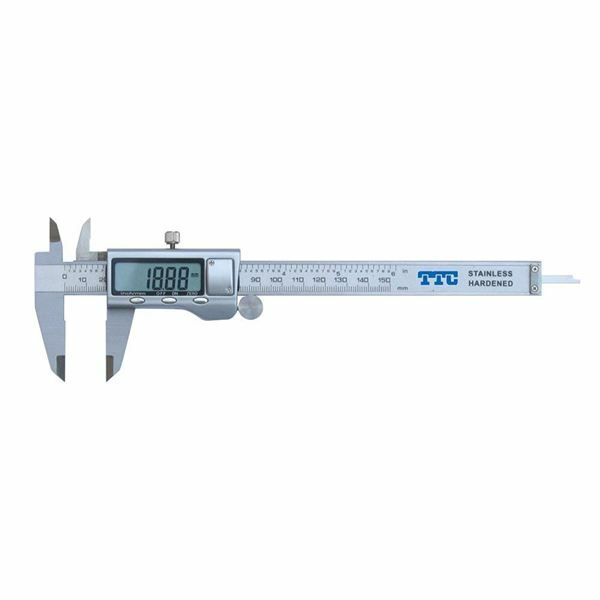 TTC MCC1215 0-6" Metal Casing Digital Caliper