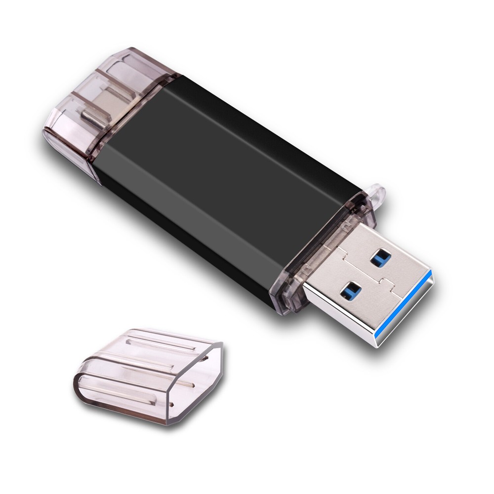 128GB Dual Type-C OTG Flash Drive USB Memory Stick U Disk for Android phone PC