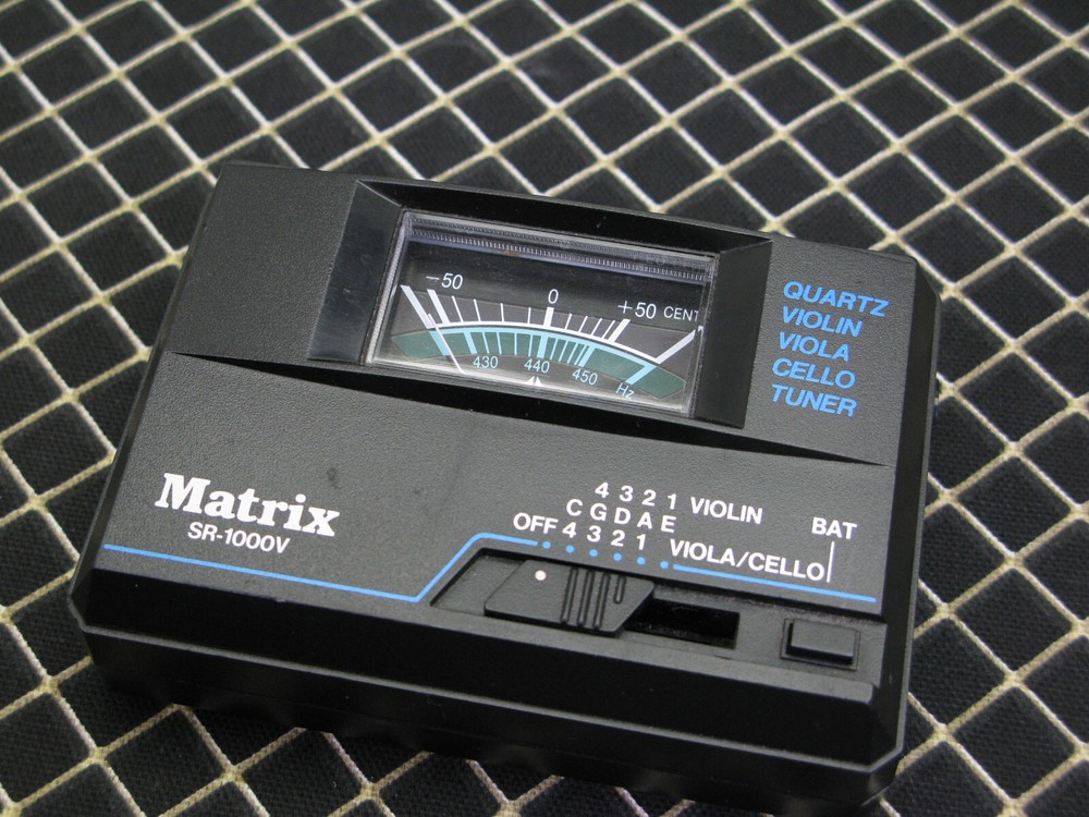 Matrix SR1000V Violin, Viola, Cello Tuner with Pickup