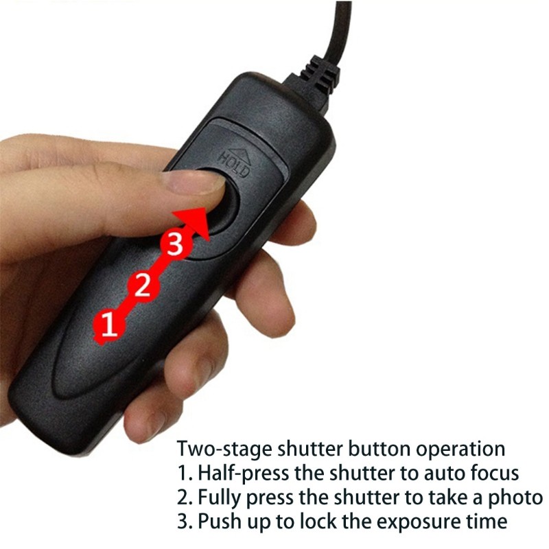 RS-60E3 Remote Switch Shutter Release Cable Cord for //Pentax/Contax