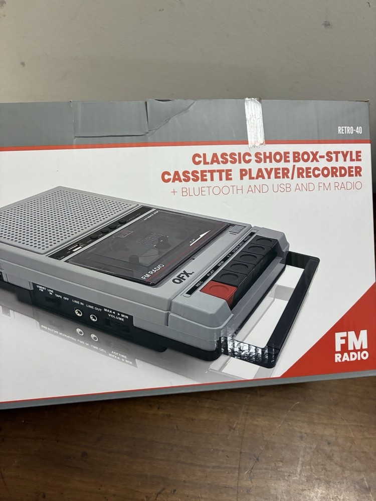 OFX Classic Shoe Style Cassette Player / Recorder