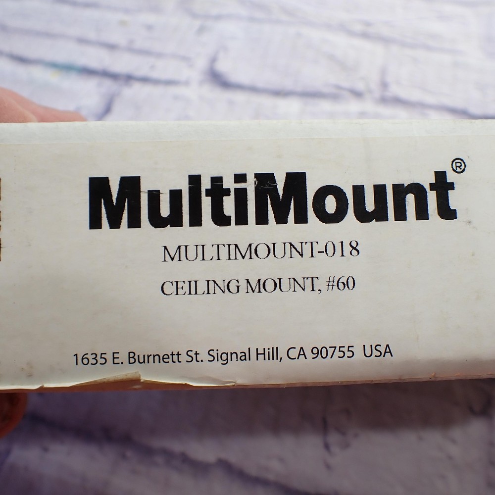 Adaptive Technologies Group MM-018 MultiMount Ceiling Speaker Swivel Mount Black