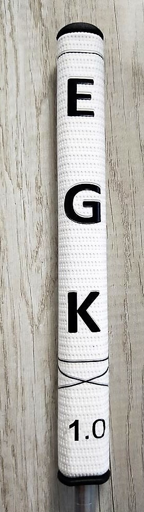 EGK 1.0 SLENDER, WHITE NON-TAPER GOLF PUTTER GRIP