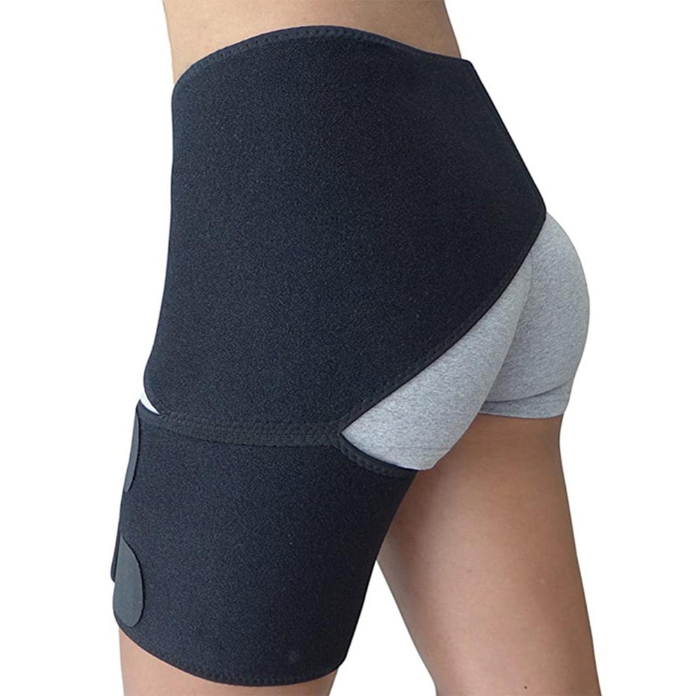 Breathable Groin Hip Brace Support Belt Compression Wrap Thigh for Hamstring