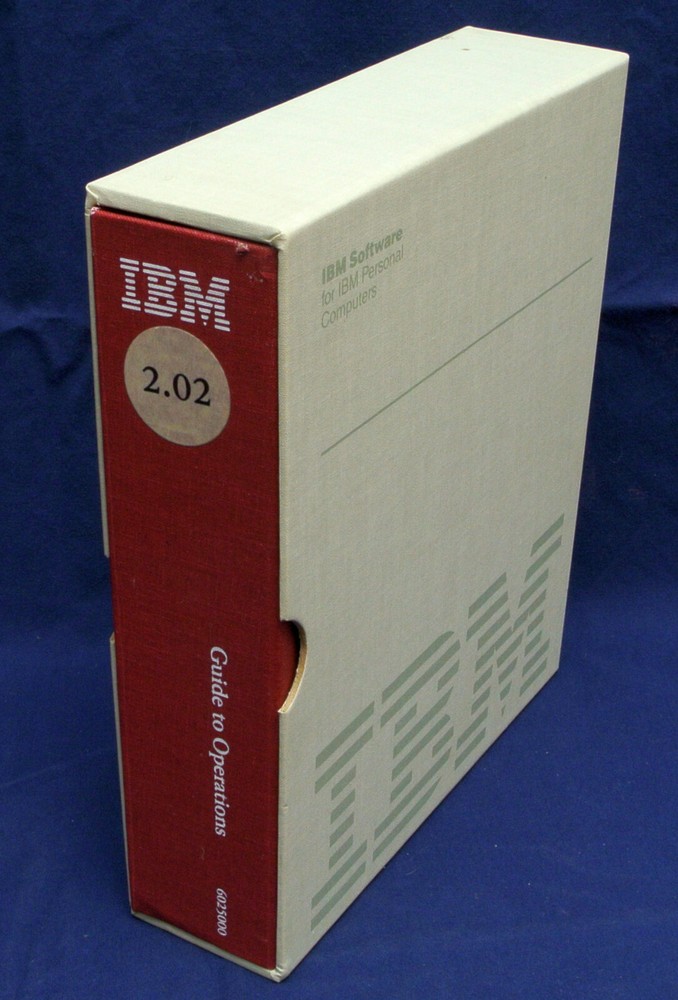 IBM Personal Computer Guide to Operations 6025000 Vintage 1983 PC