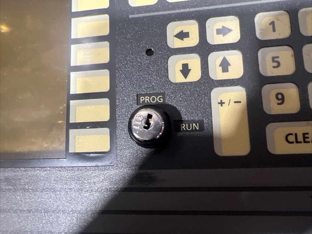 MODEL 7690, MAT. HANDLER CONTROL, BRUCE IND.CNTRL Front Panel Used Surplus