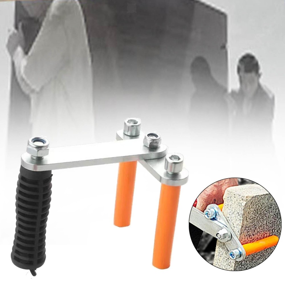 Granite Clamp Carry Lifting Tools Loading Heavy Duty Ergonomic Grip Stone