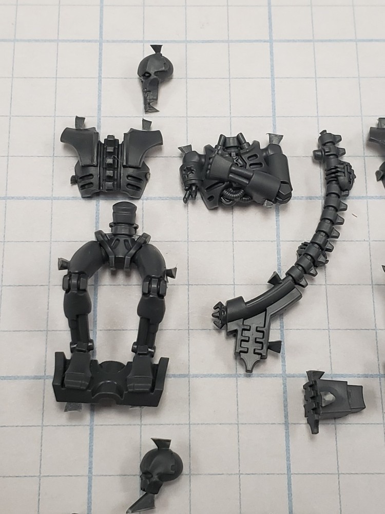 Warhammer 40k Necron Bits Ghost Ark Necron Troop Passengers x5 #24