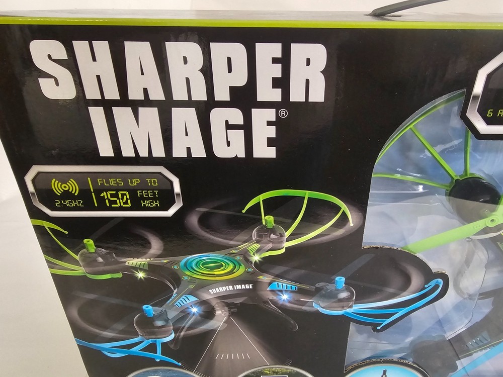 Sharper Image HD Video Streaming Drone w/Remote Control 2.4Ghz Transmitter