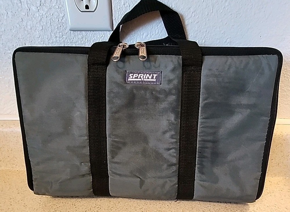 Sprint Green Padded Cassette Storage Carrying Case For 30