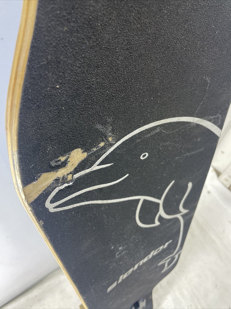 Slendor Dolphin Longboard Skateboard 42” Drop Through Deck Maple Cruiser Used