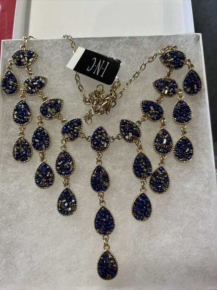 inc neclace beaded 18 inch stunning