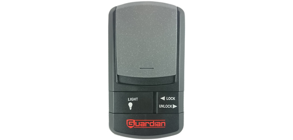 Guardian 3-FDCC Wired Large Push Button Deluxe Control Console Wall Mount Opener