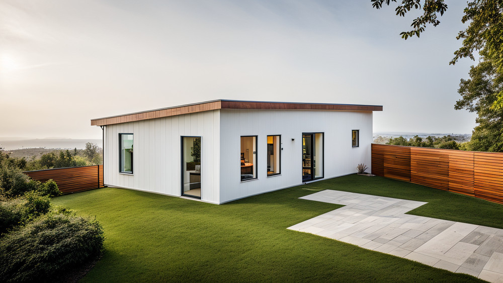 Tiny House Kit, Exterior Building Envelope Made With Structural Insulated Panels