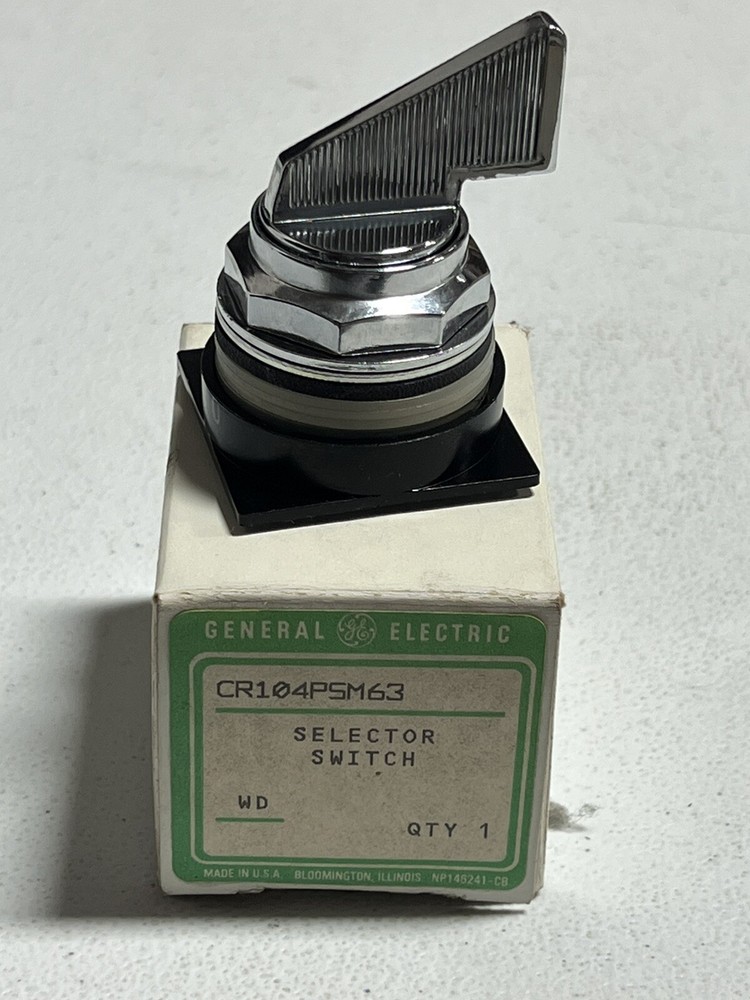 NEW GE SELECTOR SWITCH CR104PSM63