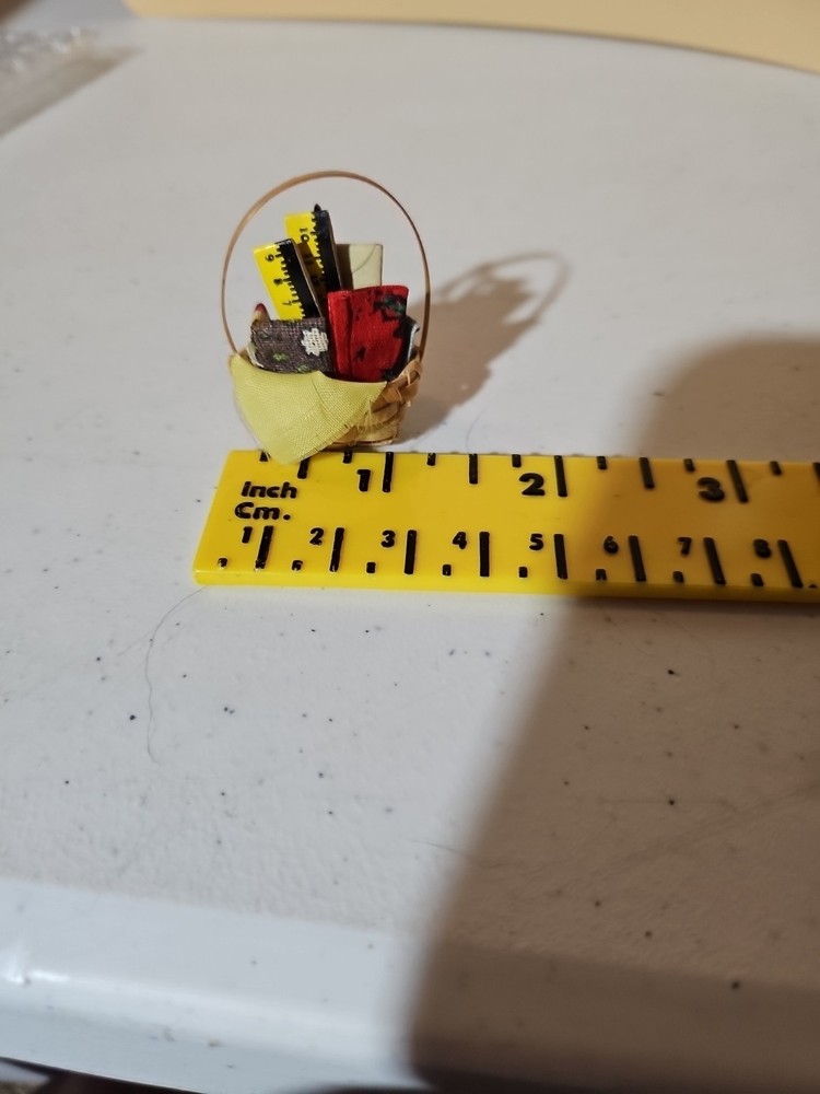 Mineature Sewing Basket