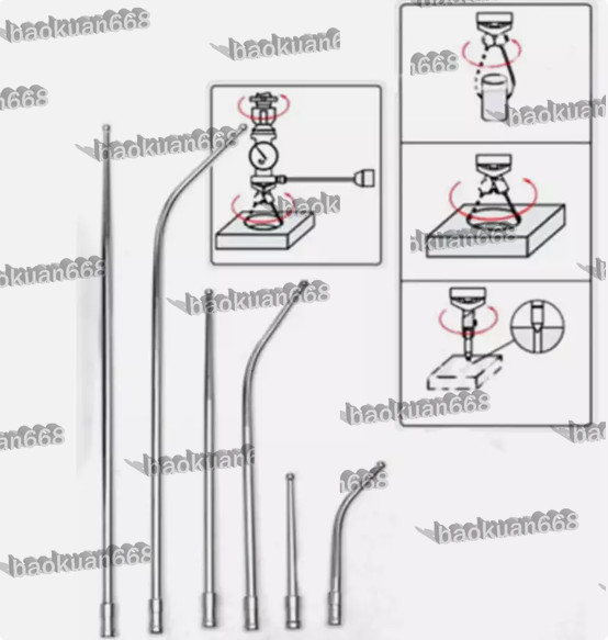 6PCS Dial Test Coaxial Centering Indicator Centre Finder Milling Tool Needle