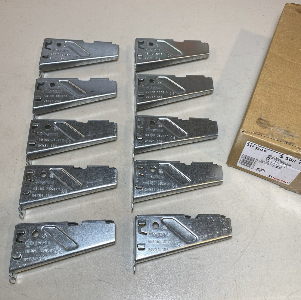Legrand Cablofil Wire Cable Tray Support Bracket 350810, CB100 GS, Quantity 10