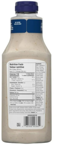 Kraft Three Cheese Ranch Salad Dressing, 425ml (3 Pack)