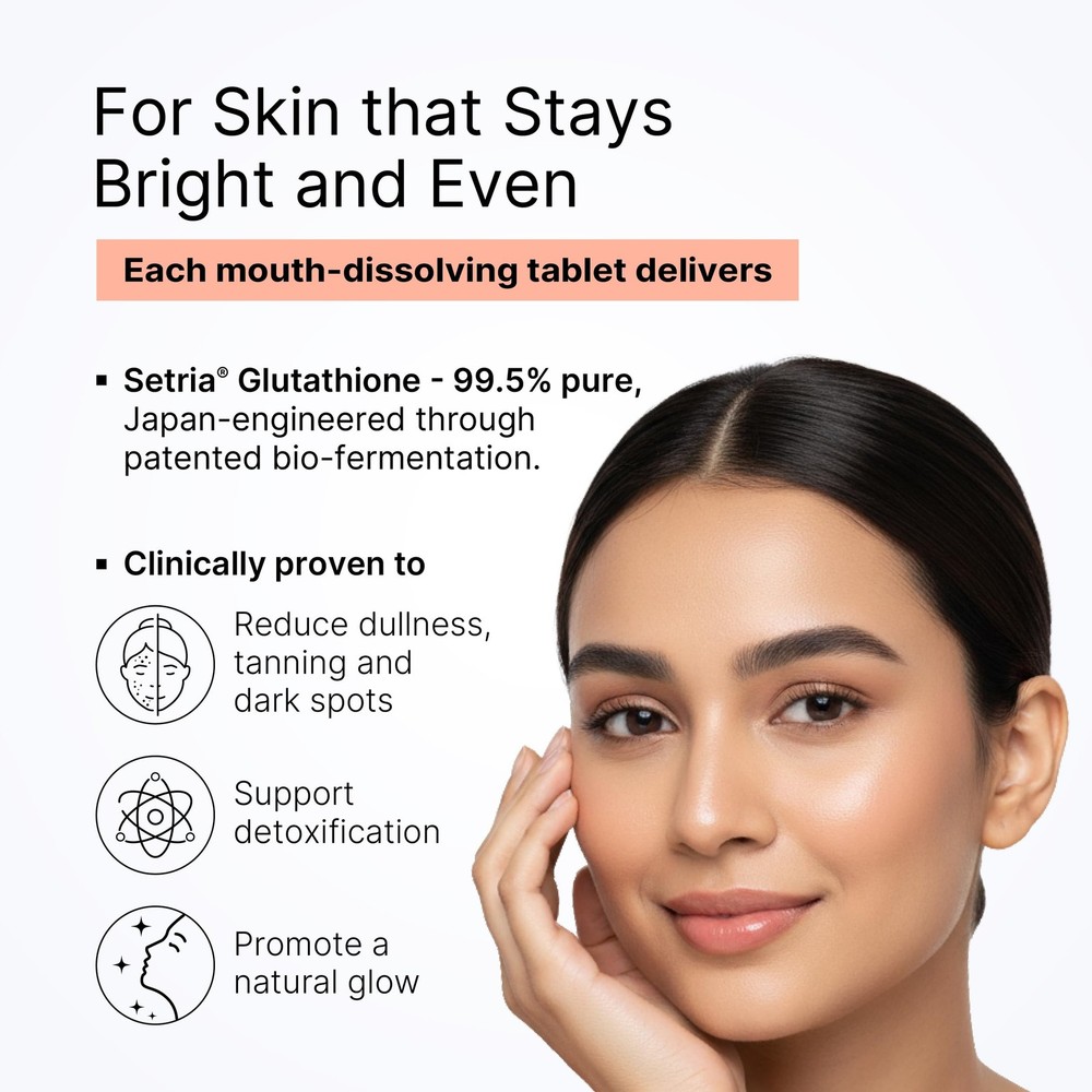 Glutone MD Glutathione Mouth Dissolving Tablets 30 Count