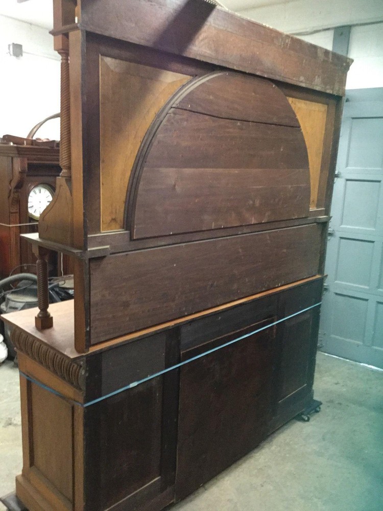 CARVED OAK SIDEBOARD, R.J. HORNER