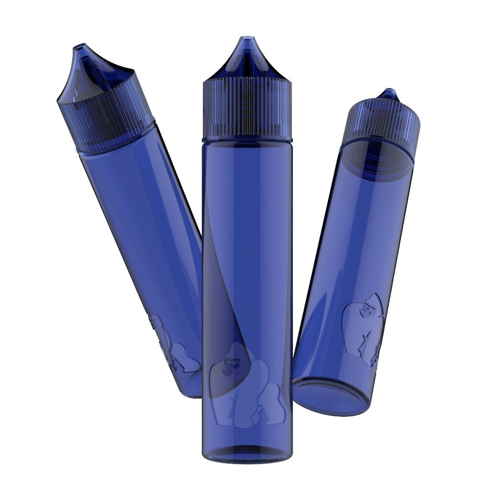 CHUBBY GORILLA 60ML LDPE SOFT AUTHENTIC PET BOTTLES (10pack) BLUE