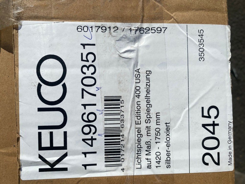 Keuco Edition 400 Light Mirror Customized - 11496170351