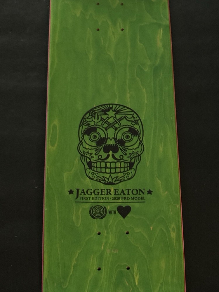 Signed Heart Supply Jagger Eaton 2020 Pro Model Skate Deck