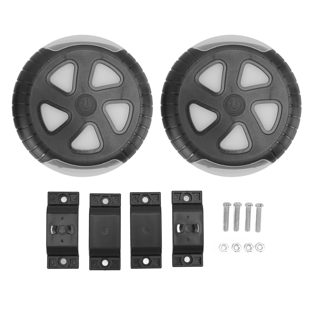 1 Pair Stroller Lights Waterproof Easy to Install LED Stroller Lights Stroller