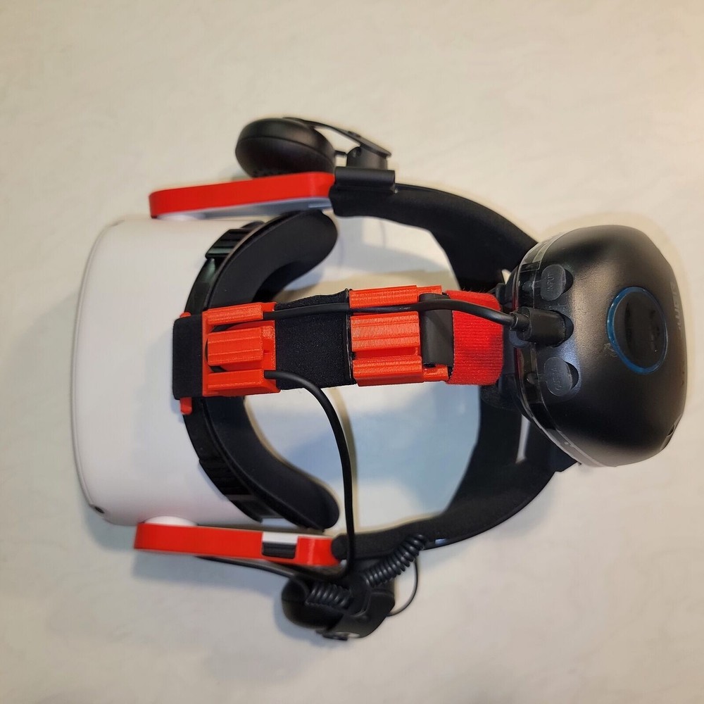 VR Power X2 Cable Management for DAS Vive Deluxe Audio Strap