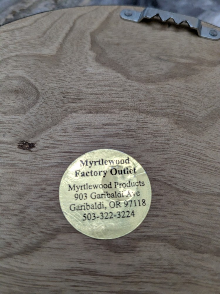 Myrtlewood Chinese Longevity Plaque