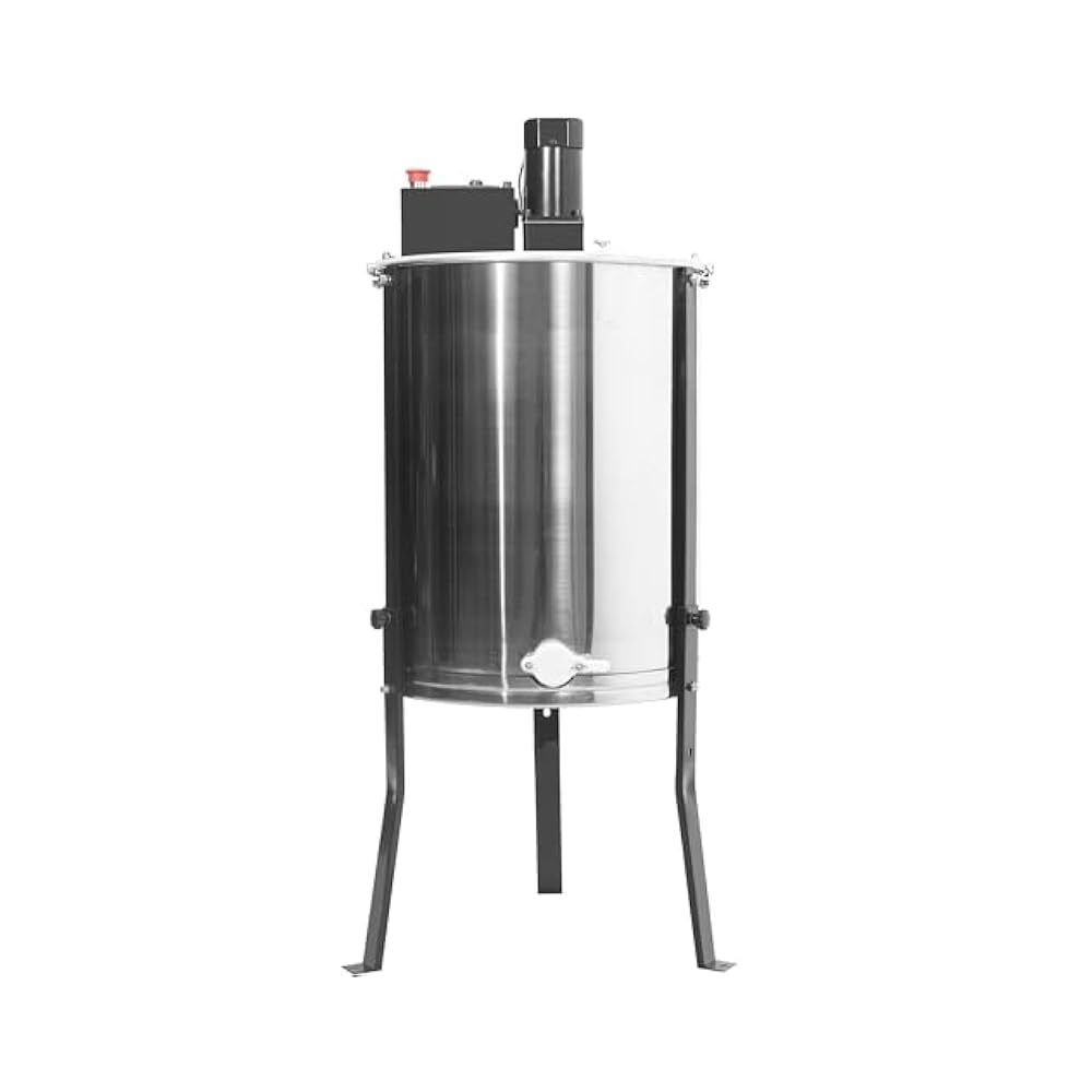 Electric Honey Extractor 8 Frame, Stainless Steel Drum, Easy Processing