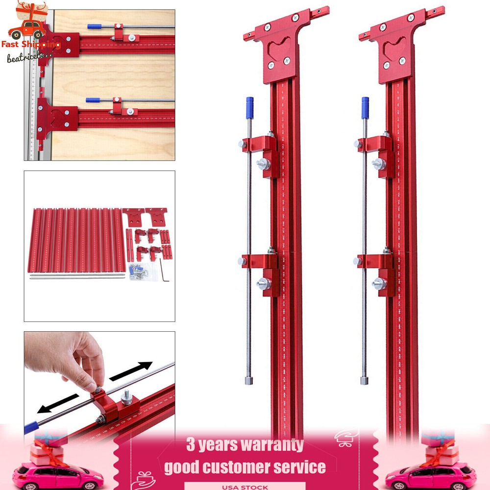 Parallel Rail Guide System Track Saw Woodworking Guide Carpentry Tool Set 120cm