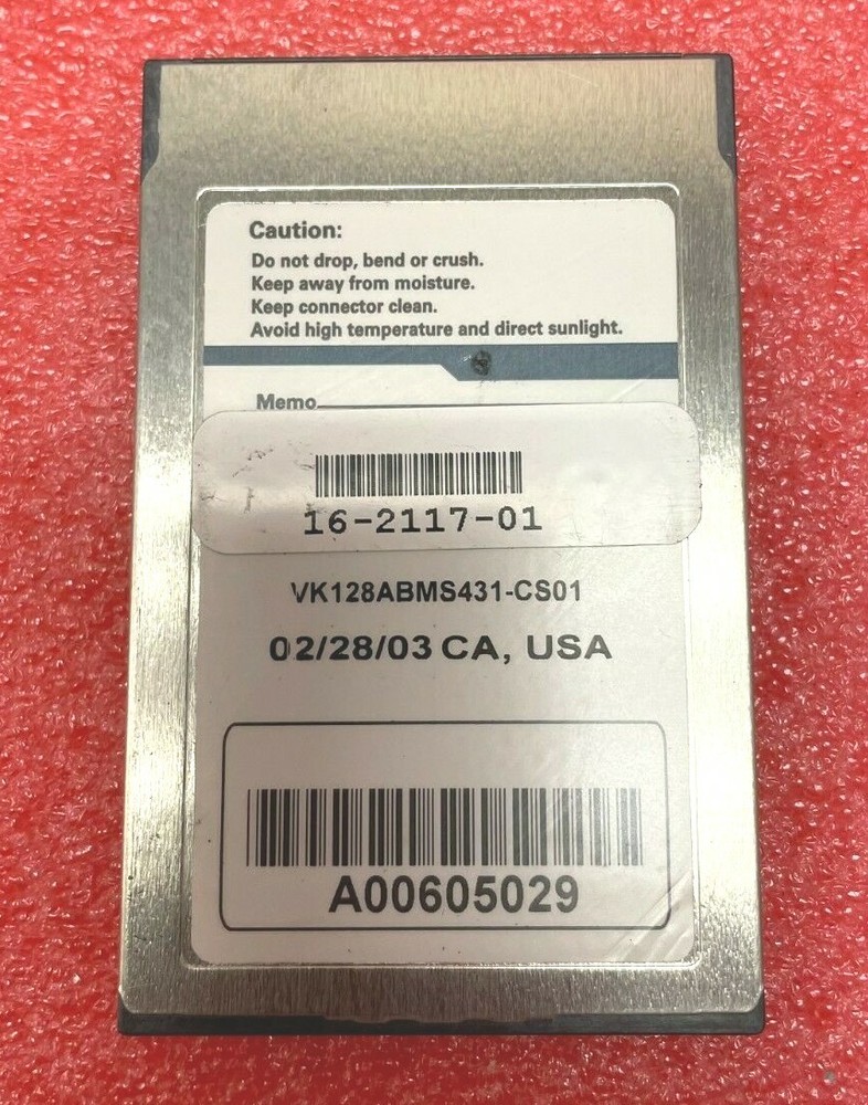 CISCO 16-2117-01 128MB ATA FLASH PC CARD