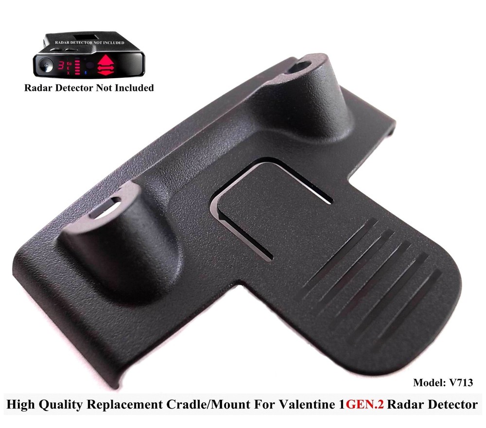 Cradle+Permanent Windshield Mount Set For The Valentine One Gen2 Radar Detector