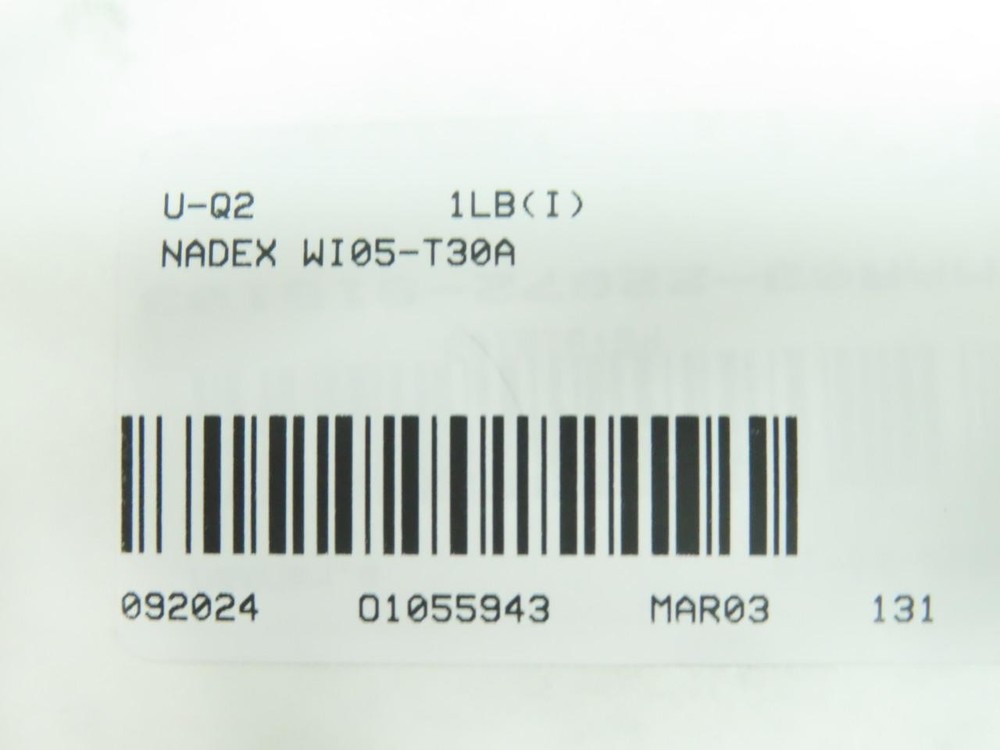 Nadex WI05-T30A Weld Timer Unit