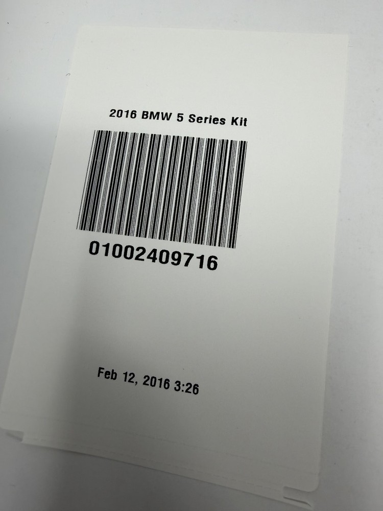 2016 BMW 5 Series Owners Manual OEM Set