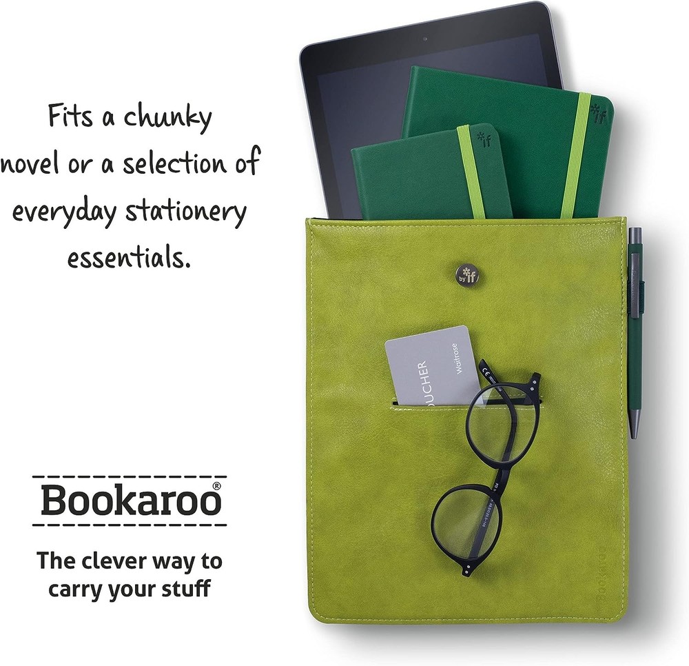 IF Bookaroo Books & Stuff Pouch Chartreuse, One size