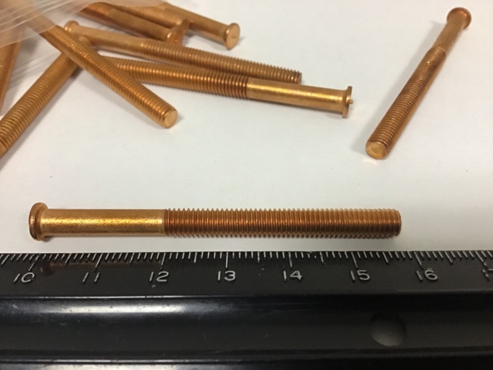 Qty (50) M5 X 60mm Burco CD Weld Studs