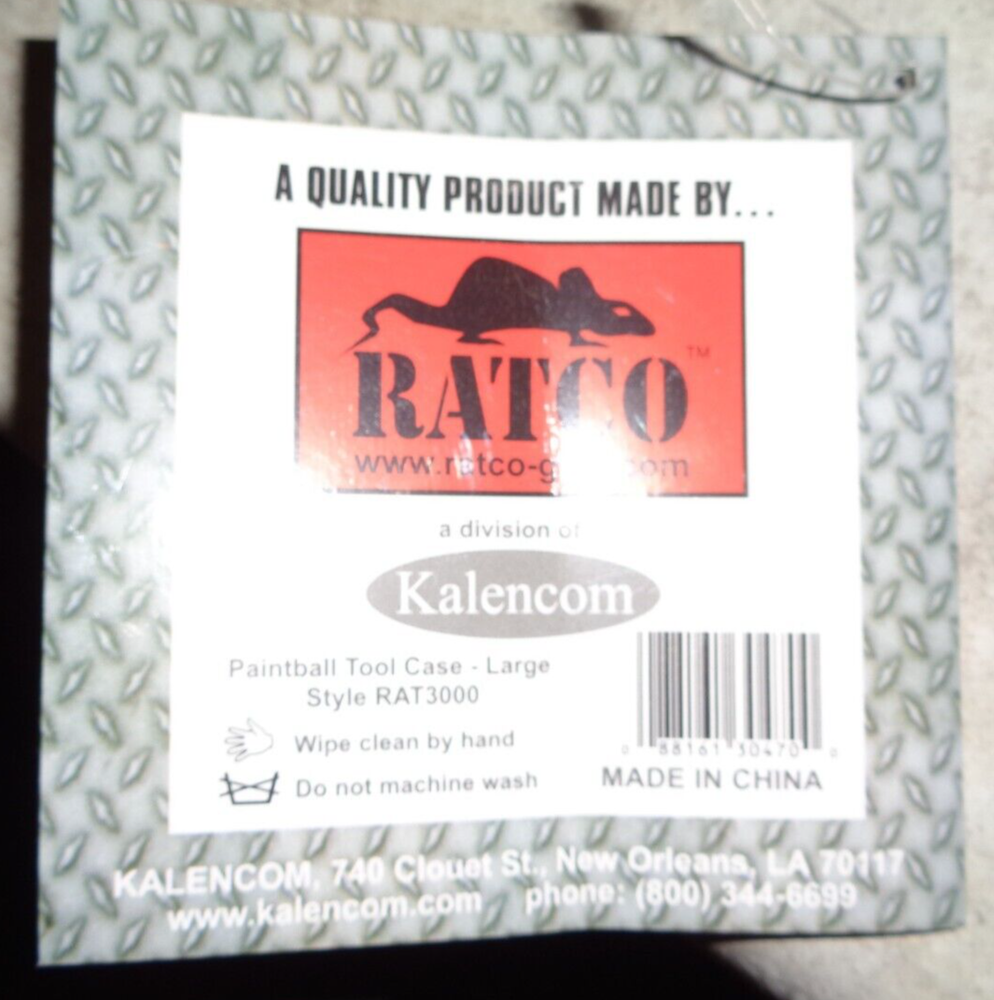 Ratco RAT3000 Large Paintball Tool Case